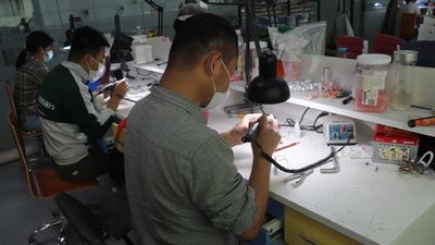 Standard Dental Lab Co., Limited linea di produzione del fabbricante