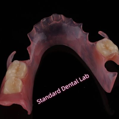 comprare Denti parziali estetici flessibili in valplast Denti parziali acrilici fabbricazione online