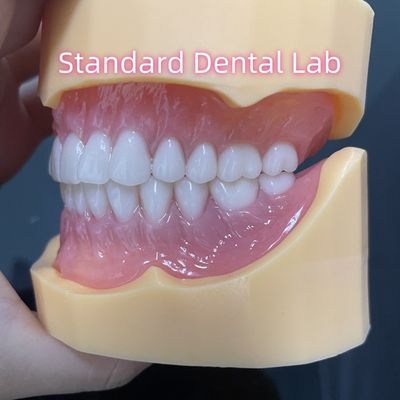 comprare Protesi dentale durevole denti ad arco intero denti acrilici denti parzialmente rimovibili fabbricazione online