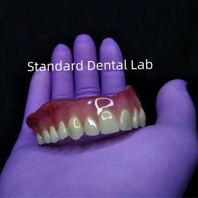 comprare Denti rimovibili con dentiera di acrilico Ivoclar dentiera completa con dentiera di acrilico fabbricazione online