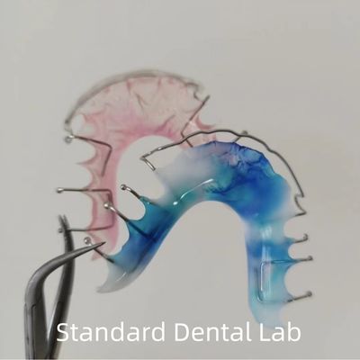 comprare Hawley Wrap Attorno Ortodontico Retainer dentale Acrilico Palato fabbricazione online