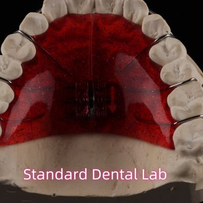 CE Dental Red Orthodontic Dent Palatal Expander Espansivo a vite stabile