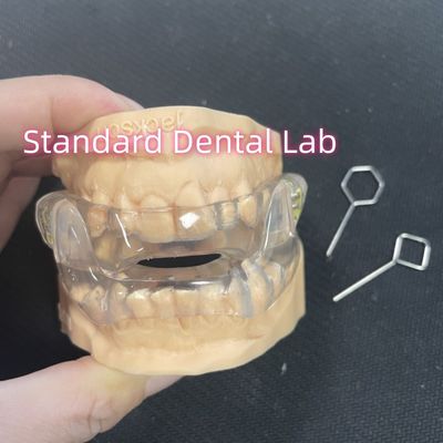 Dispositivo dentale Apnea notturna Dispositivo di protezione della bocca per il trattamento del russare