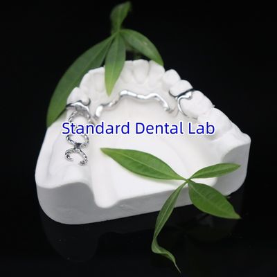 Vitallium 2000 cornice parziale ISO CE e FDA Cina laboratorio dentale cornice metallica