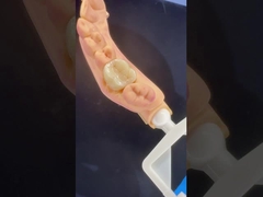 Fresatura e centrificazione di corona di zirconia / laboratorio dentale cinese consegna rapida