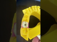 Corona di impianto dentale a vite/corona di PFM dentale con modello stampato in 3D