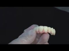 Porcellana tutto su quattro Ponte di zirconia Ponte di impianti dentali di alta estetica